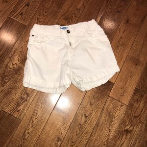 Great condition girls white shorts